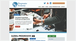 Desktop Screenshot of progressive-economy.org